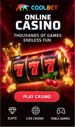 Tragamonedas en Coolbet: el RTP de cada juego se ve en su menú de información.