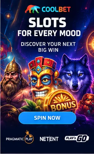 Tragamonedas en Coolbet: el RTP de cada juego se ve en su menú de información.