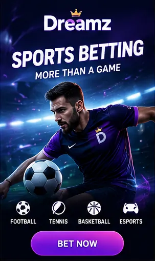 Dreamz también acepta apuestas deportivas; el bono de casino y el de deportes suelen ser distintos.
