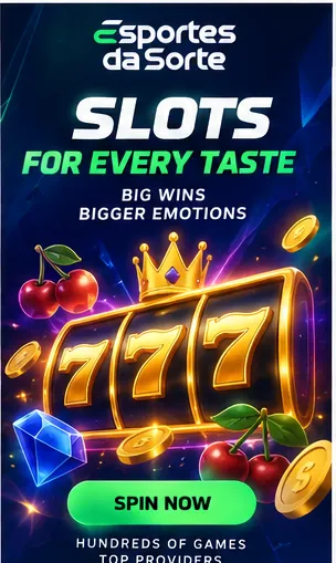Slots em Esportes da Sorte: o RTP de cada jogo aparece no menu de informações.
