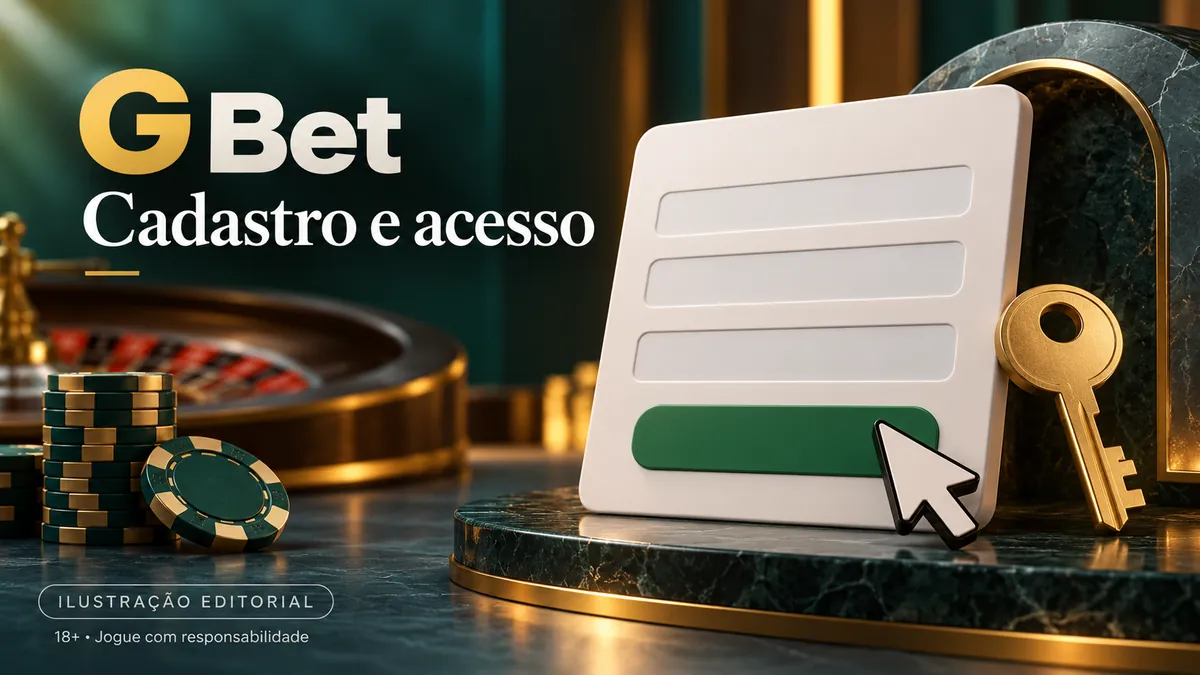 Painel de formulário com botão verde, cursor e chave dourada