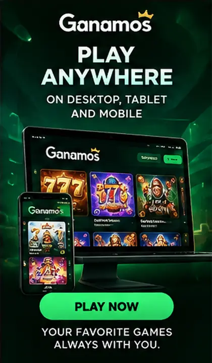 Ganamos en el celular: funciona desde el navegador, la app es opcional.