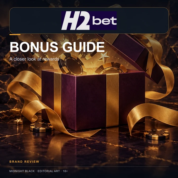 Oferta de boas-vindas de H2bet. Antes de aceitar, confira o rollover e a aposta máxima.