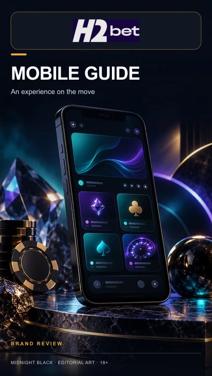 H2bet no celular: funciona pelo navegador, o app é opcional.