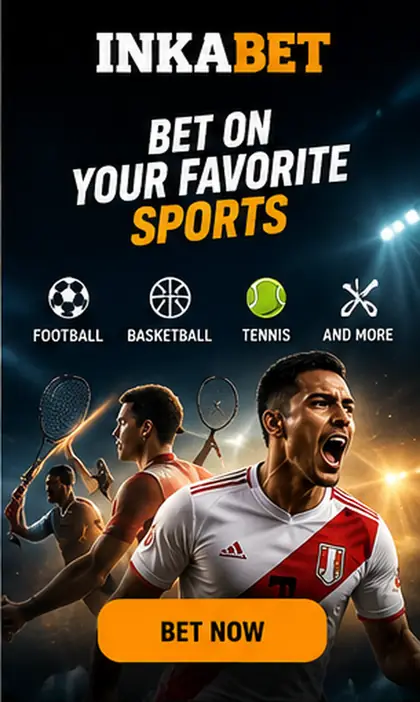 Inkabet también acepta apuestas deportivas; el bono de casino y el de deportes suelen ser distintos.