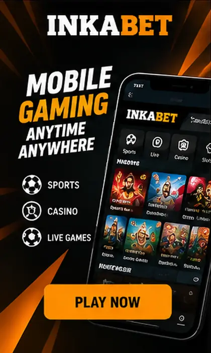 Inkabet en el celular: funciona desde el navegador, la app es opcional.