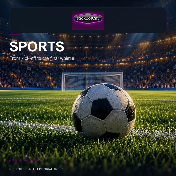 JackpotCity también acepta apuestas deportivas; el bono de casino y el de deportes suelen ser distintos.