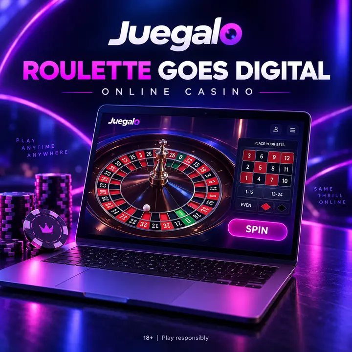 Casino en vivo de Juegalo: mesas con crupier real.