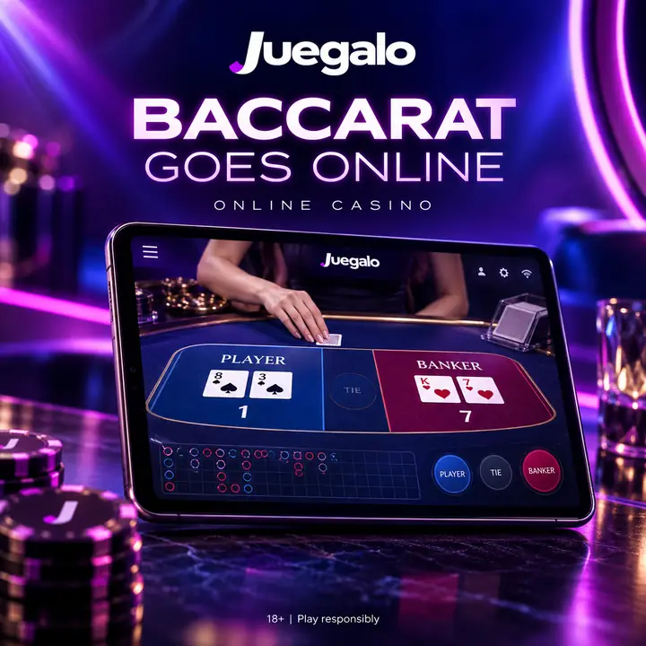 Casino en vivo de Juegalo: mesas con crupier real.