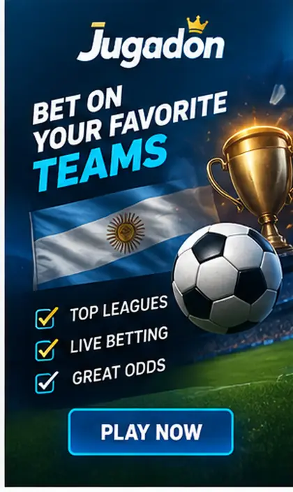 Jugadón también acepta apuestas deportivas; el bono de casino y el de deportes suelen ser distintos.