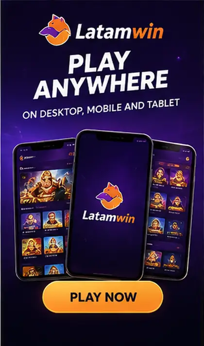 Latamwin en el celular: funciona desde el navegador, la app es opcional.