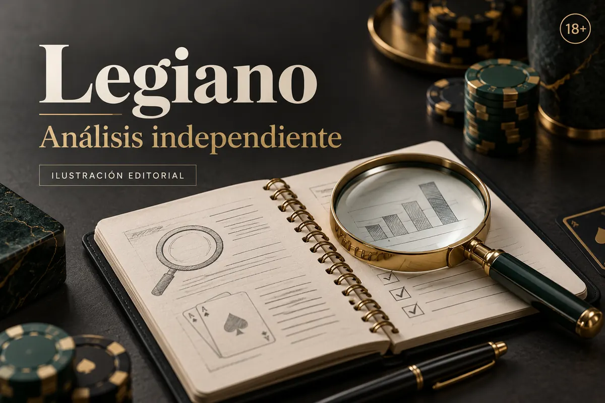 Análisis independiente de Legiano: lo que revisamos antes de recomendarlo. Ilustración editorial.