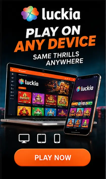 Luckia en el celular: funciona desde el navegador, la app es opcional.