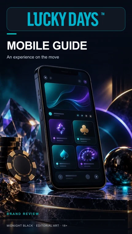 Lucky Days en el celular: funciona desde el navegador, la app es opcional.