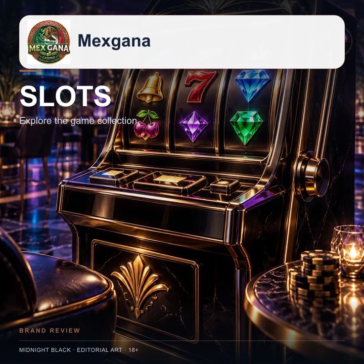 Tragamonedas en MexGana: el RTP de cada juego se ve en su menú de información.