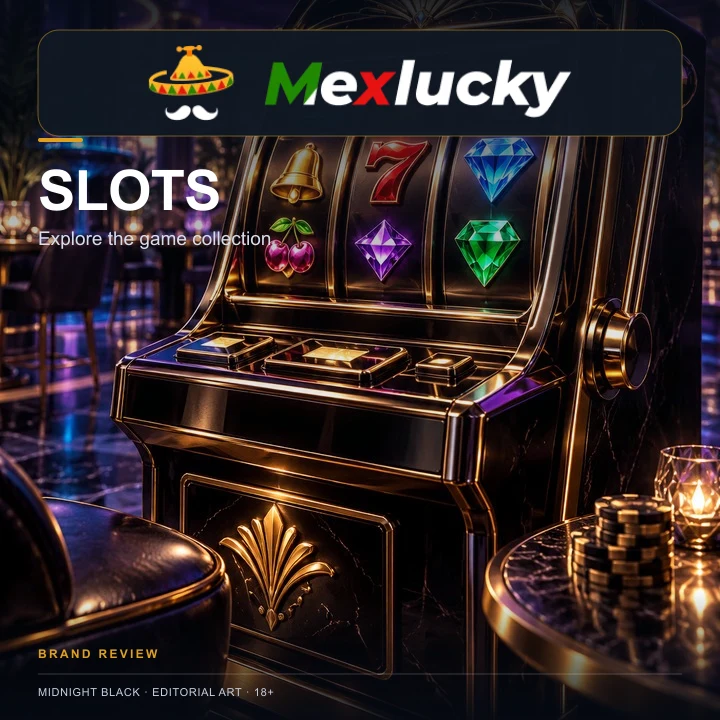 Tragamonedas en MexLucky: el RTP de cada juego se ve en su menú de información.