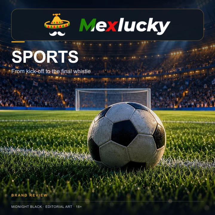 MexLucky también acepta apuestas deportivas; el bono de casino y el de deportes suelen ser distintos.