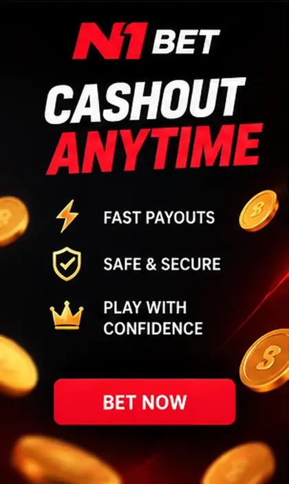 Promoção de N1 Bet. Ilustração, não captura do site.