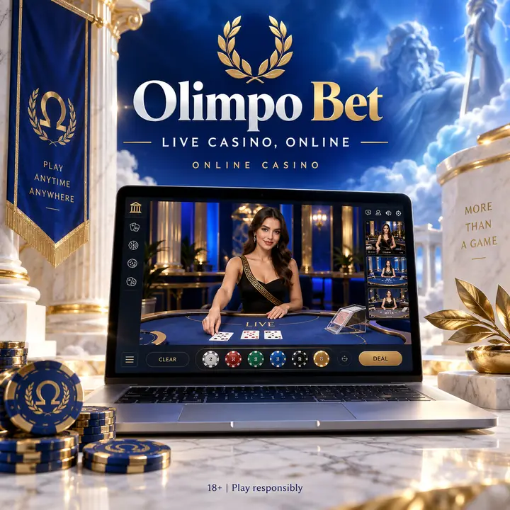 Casino en vivo de Olimpo Bet: mesas con crupier real.