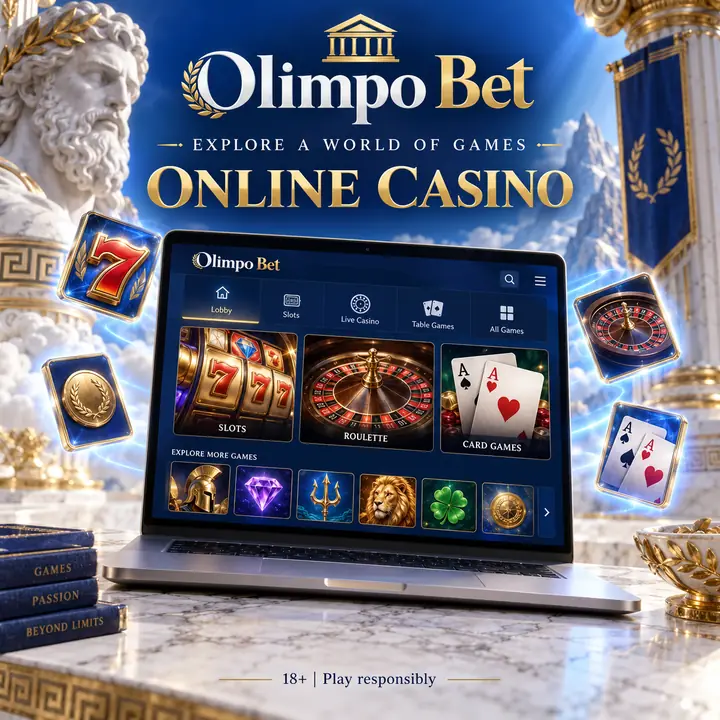 Tragamonedas en Olimpo Bet: el RTP de cada juego se ve en su menú de información.