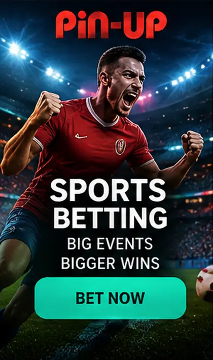 Pin-Up también acepta apuestas deportivas; el bono de casino y el de deportes suelen ser distintos.