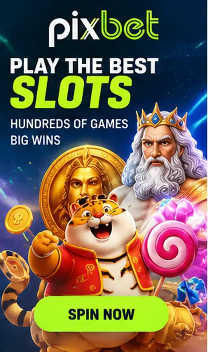 Slots em Pixbet: o RTP de cada jogo aparece no menu de informações.
