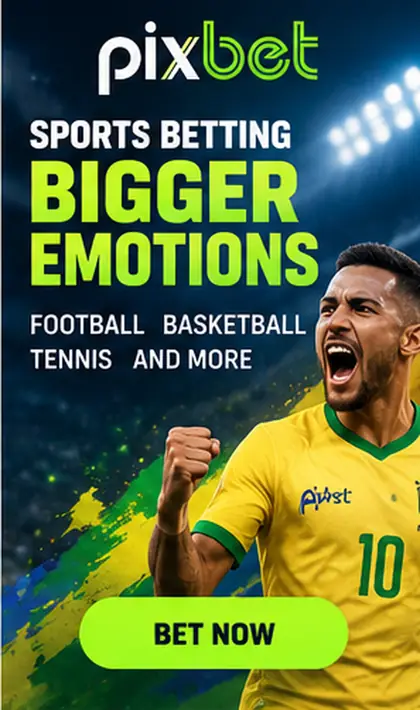 Pixbet também aceita apostas esportivas; o bônus de cassino e o de esportes costumam ser diferentes.