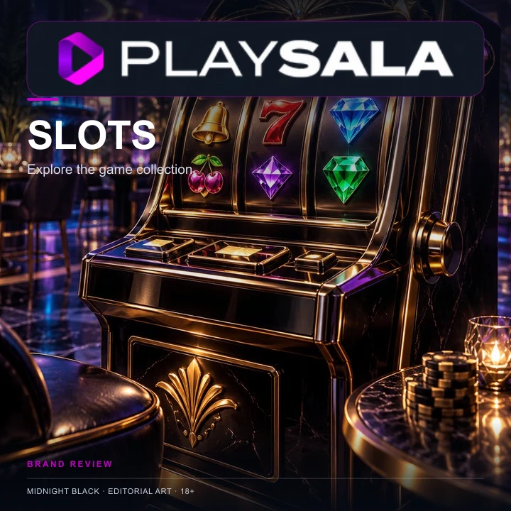 Tragamonedas en Playsala: el RTP de cada juego se ve en su menú de información.