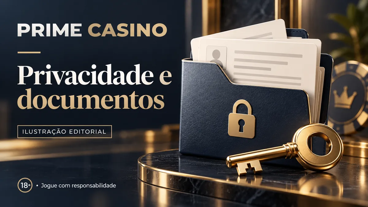 Ilustração de pasta de documentos com cadeado e chave