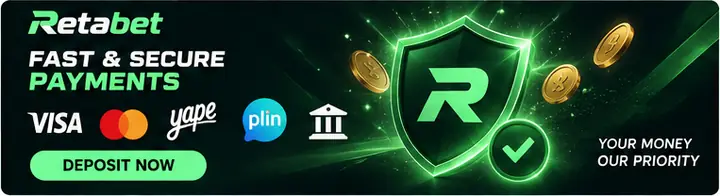 Pagos en Retabet: deposita y retira con métodos a tu nombre.