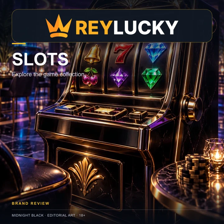 Tragamonedas en ReyLucky: el RTP de cada juego se ve en su menú de información.