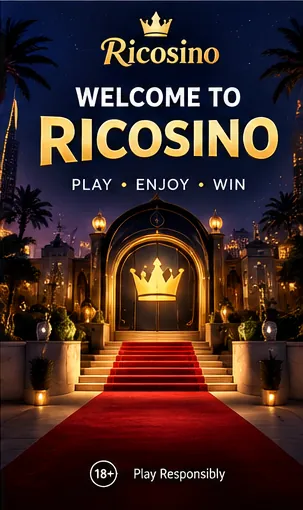 Oferta de bienvenida de Ricosino. Antes de aceptarla, revisa el rollover y la apuesta máxima.