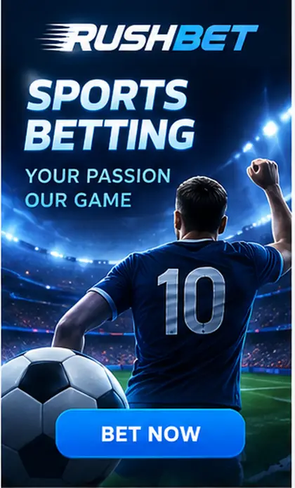 Rushbet también acepta apuestas deportivas; el bono de casino y el de deportes suelen ser distintos.
