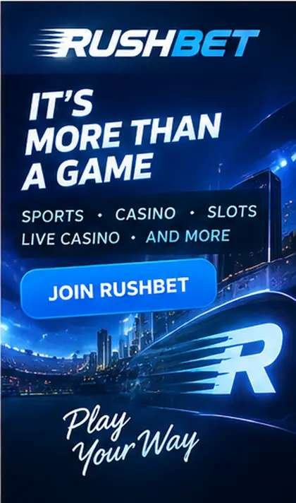 Casino en vivo de Rushbet: mesas con crupier real.