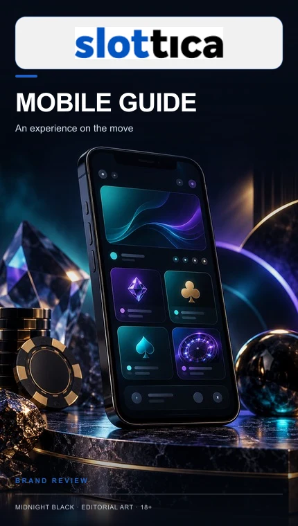 Slottica en el celular: funciona desde el navegador, la app es opcional.
