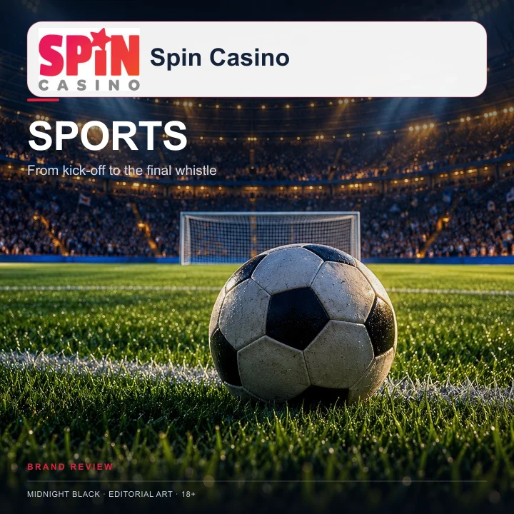 Spin Casino también acepta apuestas deportivas; el bono de casino y el de deportes suelen ser distintos.