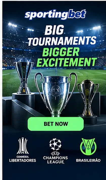 Promoção de Sportingbet. Ilustração, não captura do site.