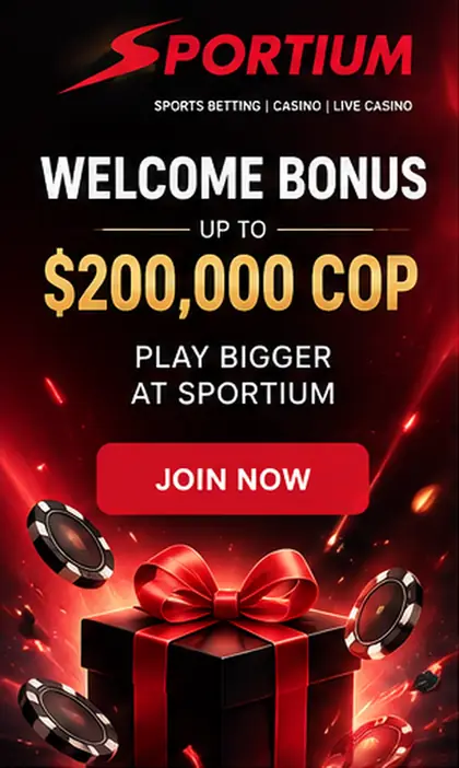 Oferta de bienvenida de Sportiumbet. Antes de aceptarla, revisa el rollover y la apuesta máxima.
