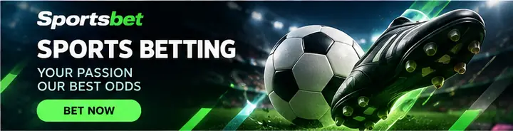 Sportsbet también acepta apuestas deportivas; el bono de casino y el de deportes suelen ser distintos.