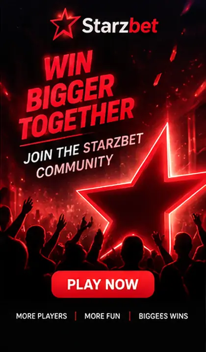 Promoção de Starzbet. Ilustração, não captura do site.