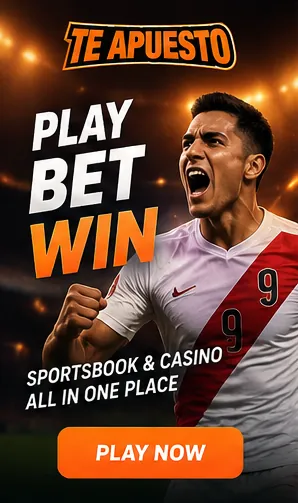 Te Apuesto también acepta apuestas deportivas; el bono de casino y el de deportes suelen ser distintos.