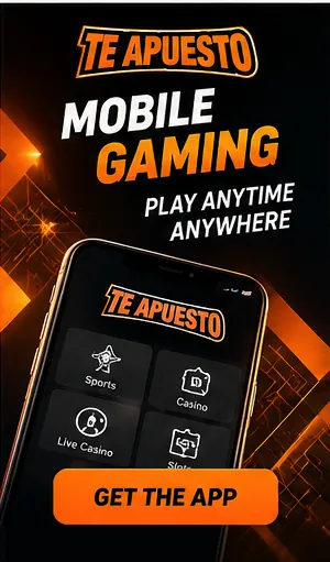 Te Apuesto en el celular: funciona desde el navegador, la app es opcional.