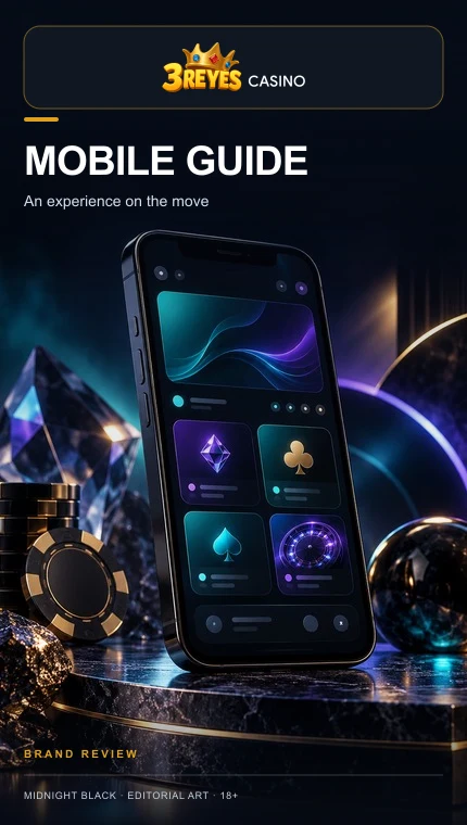 3Reyes en el celular: funciona desde el navegador, la app es opcional.
