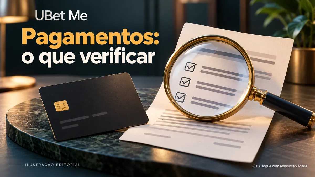 Cartão preto e lupa sobre uma lista com itens marcados