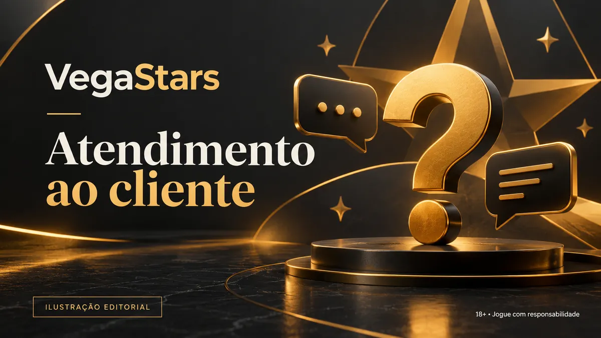 Ilustração de ponto de interrogação dourado e balões de conversa