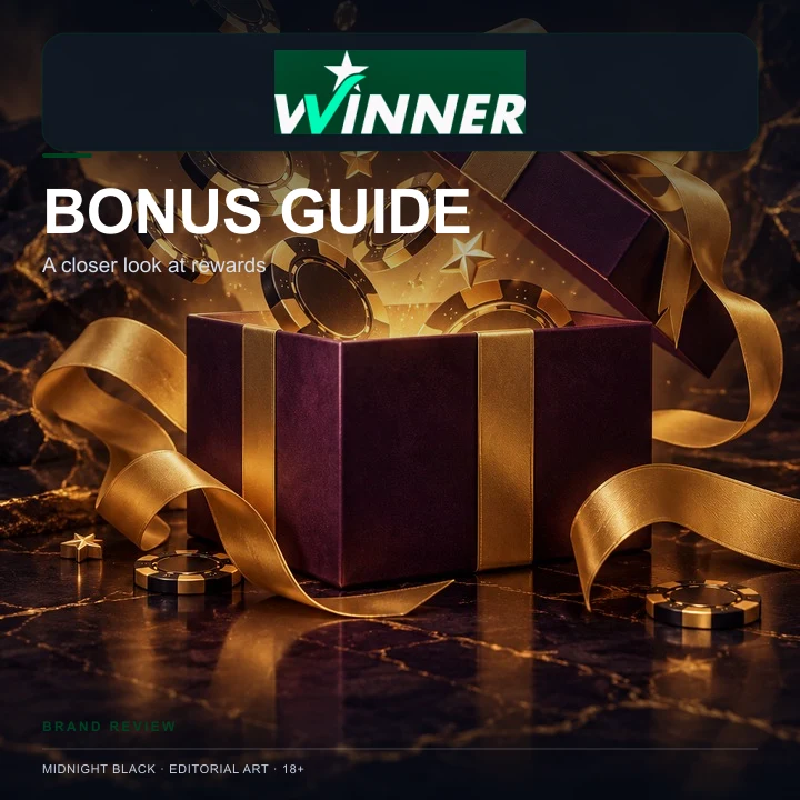 Oferta de bienvenida de Winner. Antes de aceptarla, revisa el rollover y la apuesta máxima.