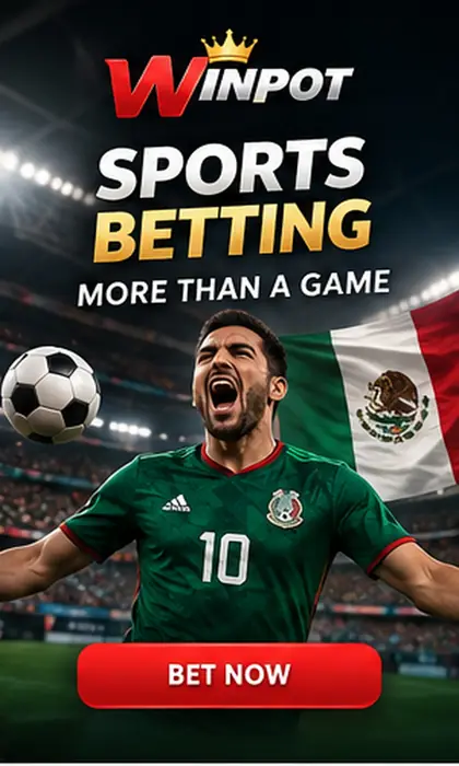Winpot también acepta apuestas deportivas; el bono de casino y el de deportes suelen ser distintos.
