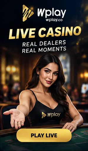 Casino en vivo de Wplay: mesas con crupier real.