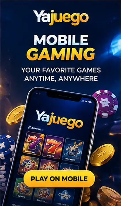 Yajuego en el celular: funciona desde el navegador, la app es opcional.