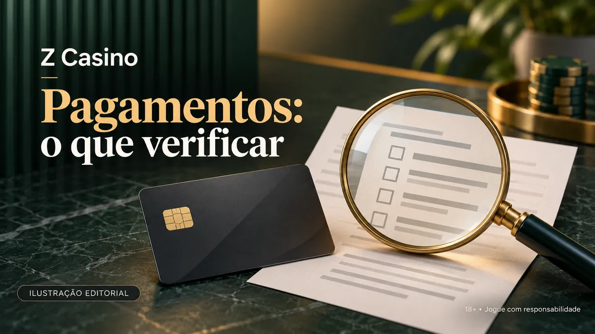 Cartão preto e lupa sobre lista de verificação